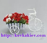 Wrought iron flower stands rustic. 