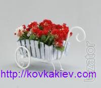 Wrought iron flower stands rustic. 