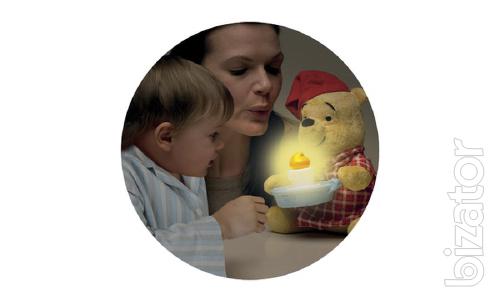 Soft toy Tomy Winnie the Pooh with candles, super price 
