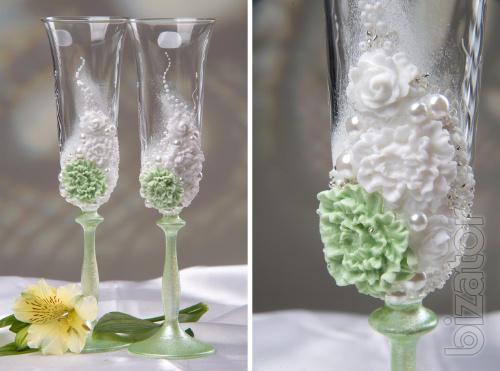 Wedding glasses and wedding accessories wholesale! 