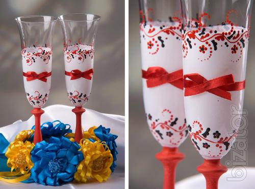Wedding glasses and wedding accessories wholesale! 