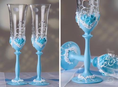 Wedding glasses and wedding accessories wholesale! 
