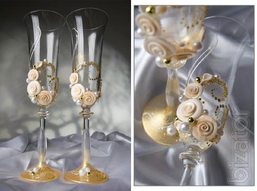 Wedding glasses and wedding accessories wholesale! 