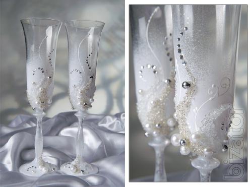 Wedding glasses and wedding accessories wholesale! 