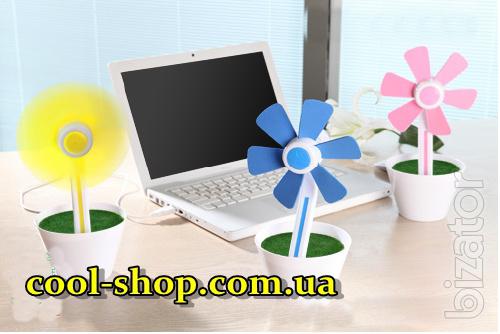 Flower Fan, USB fan, a gift of an office employee, a fan for desktop gifts 
