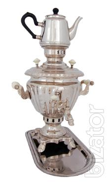 Samovar electric will sell, samovar with tray included (code s) 