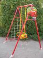 Swing 4 in 1-Ohm( basketball Hoop+ gladiatorial grid+Darts) 