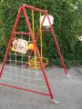 Swing 4 in 1-Ohm( basketball Hoop+ gladiatorial grid+Darts) 