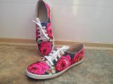 Sneakers in the style of Matryoshka 