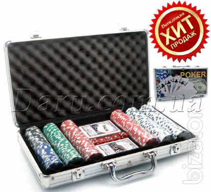 Poker sets from 100 to 600 chips sets poker game with delivery 
