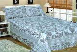 Bed linen, blankets, blankets, blankets. 