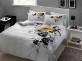 Bed linen, blankets, blankets, blankets. 