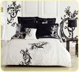 Bed linen, blankets, blankets, blankets. 