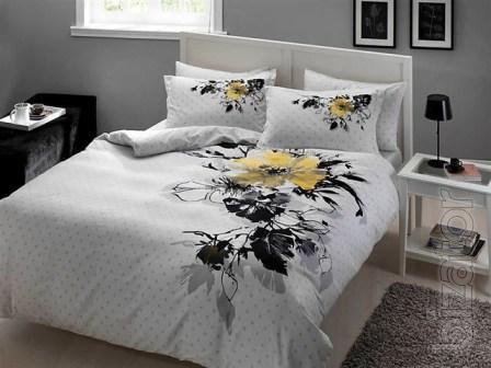 Bed linen, blankets, blankets, blankets. 
