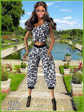 Casual clothes for Barbie dolls. 