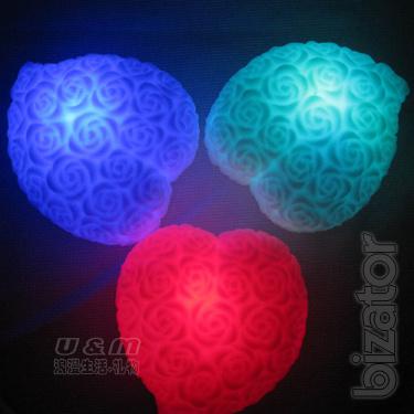 Led candle (heart) 