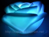 Led rose candle 