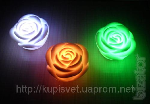 Led rose candle 