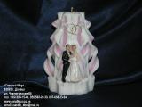 Wedding glasses with hand painted from the manufacturer of the "World Chart" 