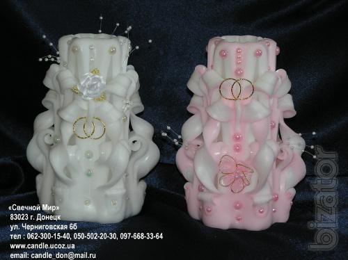 Wedding candles carved from the manufacturer wholesale 