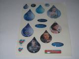 Resin nameplate, three-dimensional stickers, resin labels, sticker, stickers 
