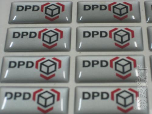 Resin nameplate, three-dimensional stickers, resin labels, sticker, stickers 