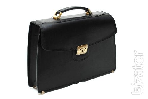 Leather briefcases, handmade 