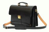 Men's leather briefcases