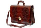 Men's leather briefcases 