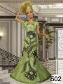 Clothes for Barbie dolls - formal dresses. 