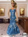Clothes for Barbie dolls - formal dresses. 