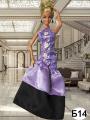 Clothes for Barbie dolls - formal dresses. 