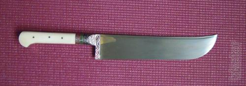 Uzbek knife pcac from cow bone 