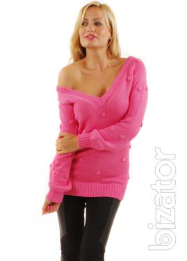 Knitted sweater Pink perfection 