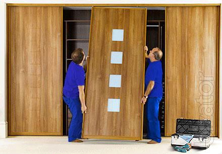 Assembly of cabinets, wardrobe Kiev 