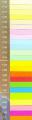 Colored paper for copiers.