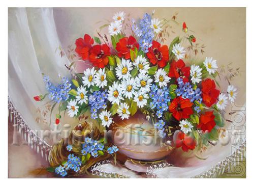 Oil paintings - bouquets and flowers - original gift and decoration! 