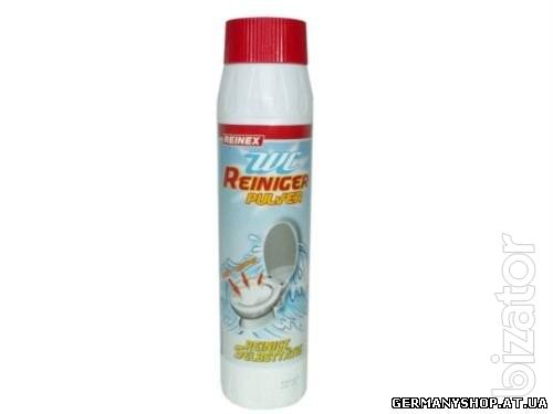 Cleaning detergents from Germany. 