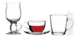 Sell glassware and porcelain: glasses, glasses, cups, cream, bowls, plates, bowls, etc 