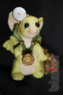 Collectible figurines "Pocket Dragons" in the range 