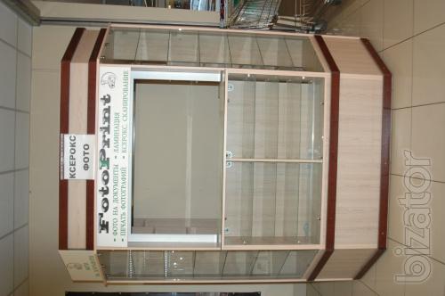 Sell trade section (material wood glass) 