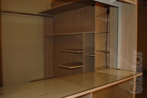 Sell trade section (material wood glass) 