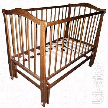 Children elegant cot "Gnatik" 