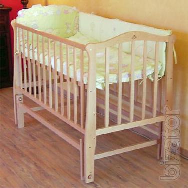 Children elegant cot "Gnatik" 