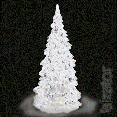 Festive led Christmas tree changes color 