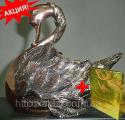 Stand the bottle "Swan" pomegrana 24cm - a symbol of purity and chastity