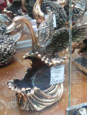 Stand the bottle "Swan" pomegrana 26cm - a symbol of nobility 