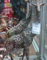 Statuette "Giraffe" pomegrana 37cm - a symbol of foresight 