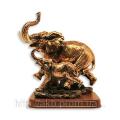 Statuette "Elephants" 23cm - a symbol of good luck and Primagenia