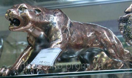 Figurine Leopard pomegrana 40cm - a symbol of courage 